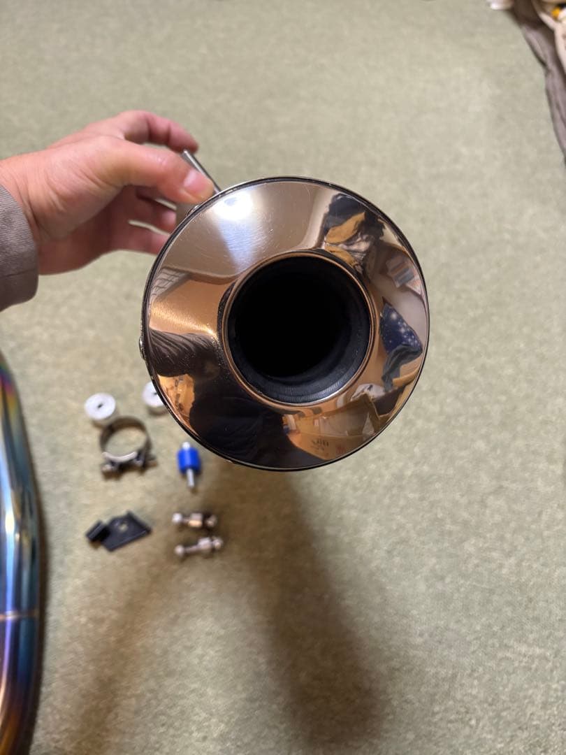 チタン マフラー　SR400