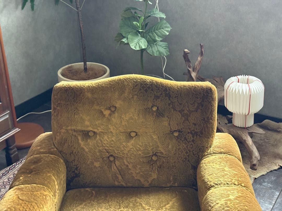 ①カリモク　karimoku レトロ　ビンテージ　ソファ　クラシック　IZ