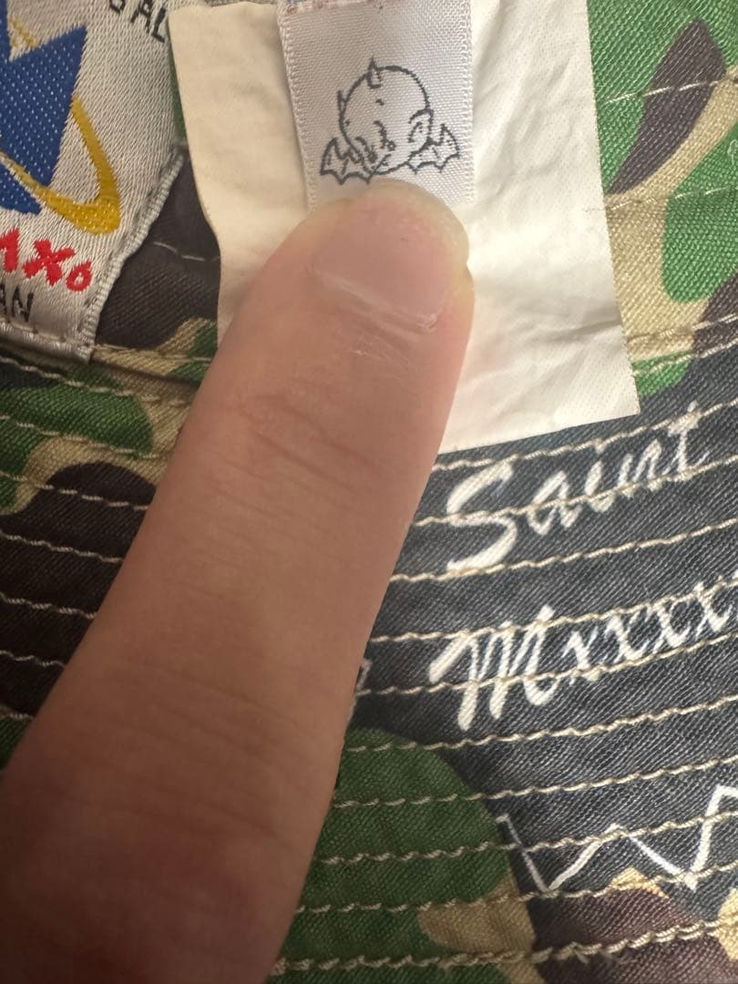 我*人様 SAINT Mxxxxxx APE ABC Camo Bucket H
