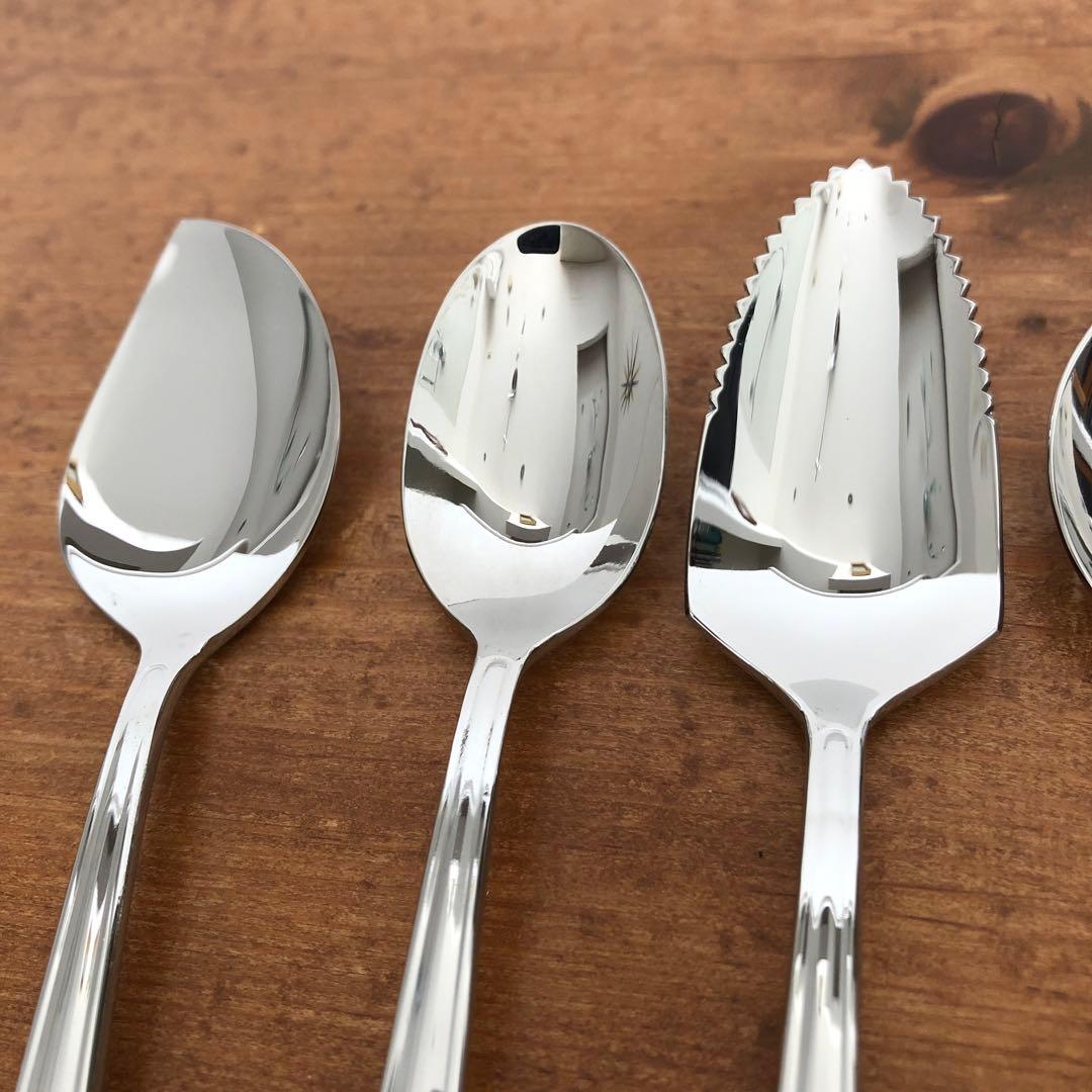 未使用　ラッキーウッド　マリエッタ　カトラリー40本セット　リボン　ハート