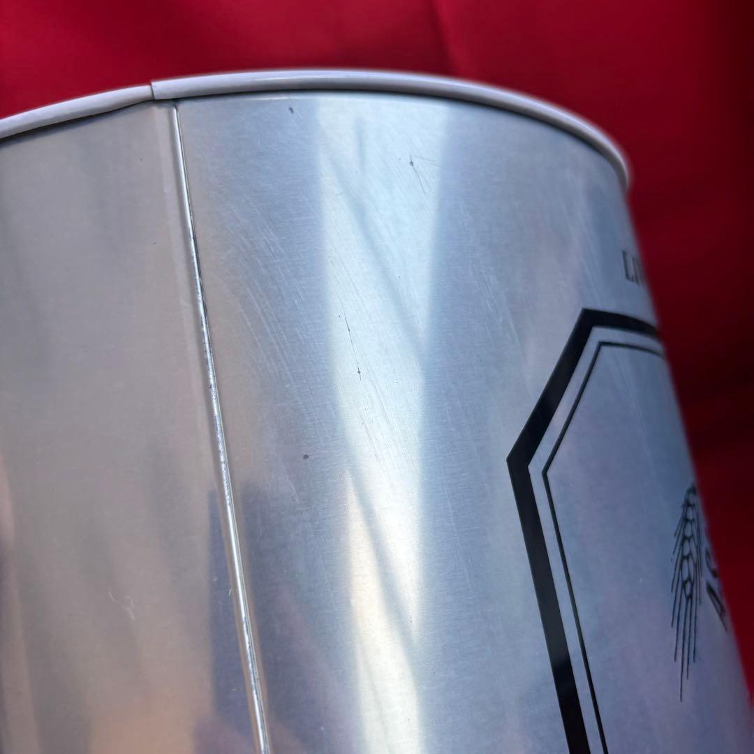 昭和レトロ アサヒスーパードライ ペール缶 チェア 収納 レッド