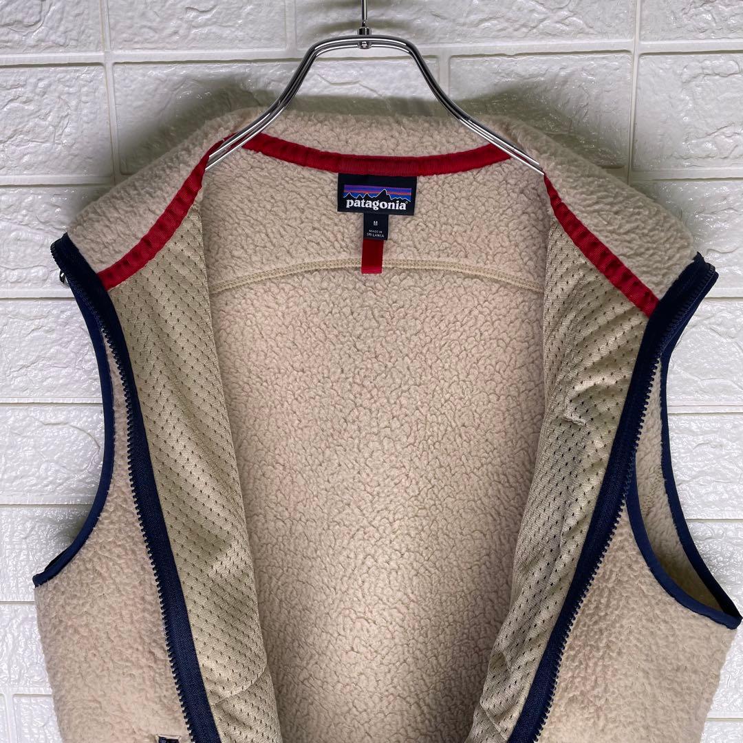【24時間以内　匿名発送】パタゴニア　レトロパイルベスト　アイボリー　Mサイズ
