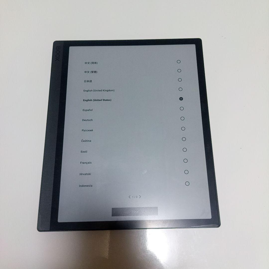 ONYX BOOX TAB ULTRA C タブレット 本体 カバーおまけ