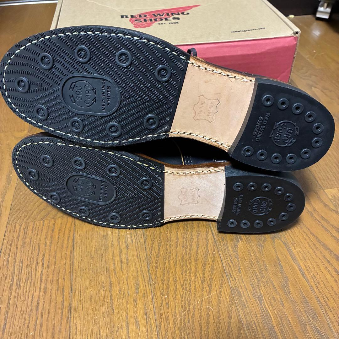 美品 REDWING ベックマン フラットボックス 9060 茶芯 9.5 箱付