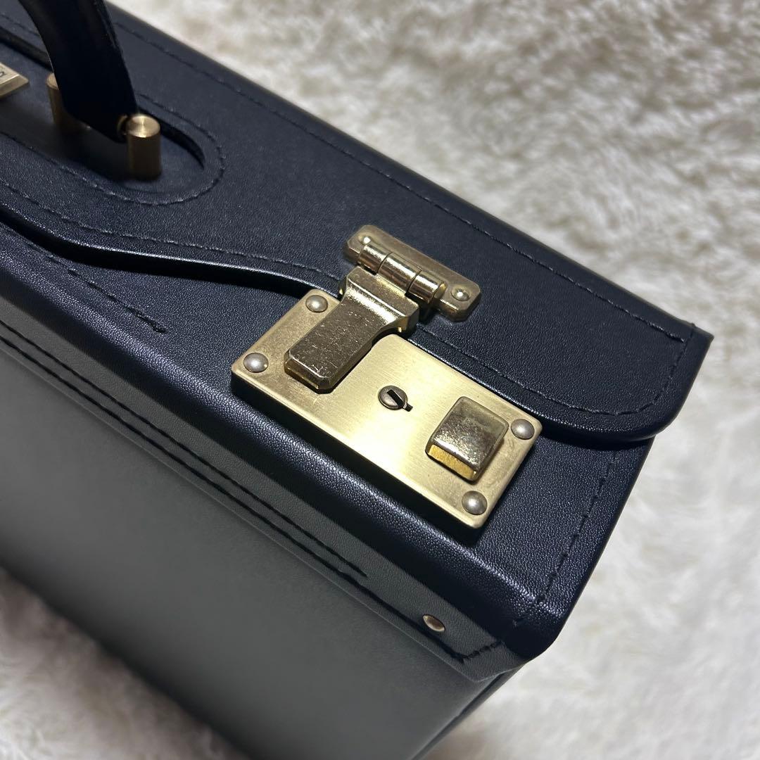 【極美品】J.C Hamilton ハミルトン パイロットケース 黒 レザー