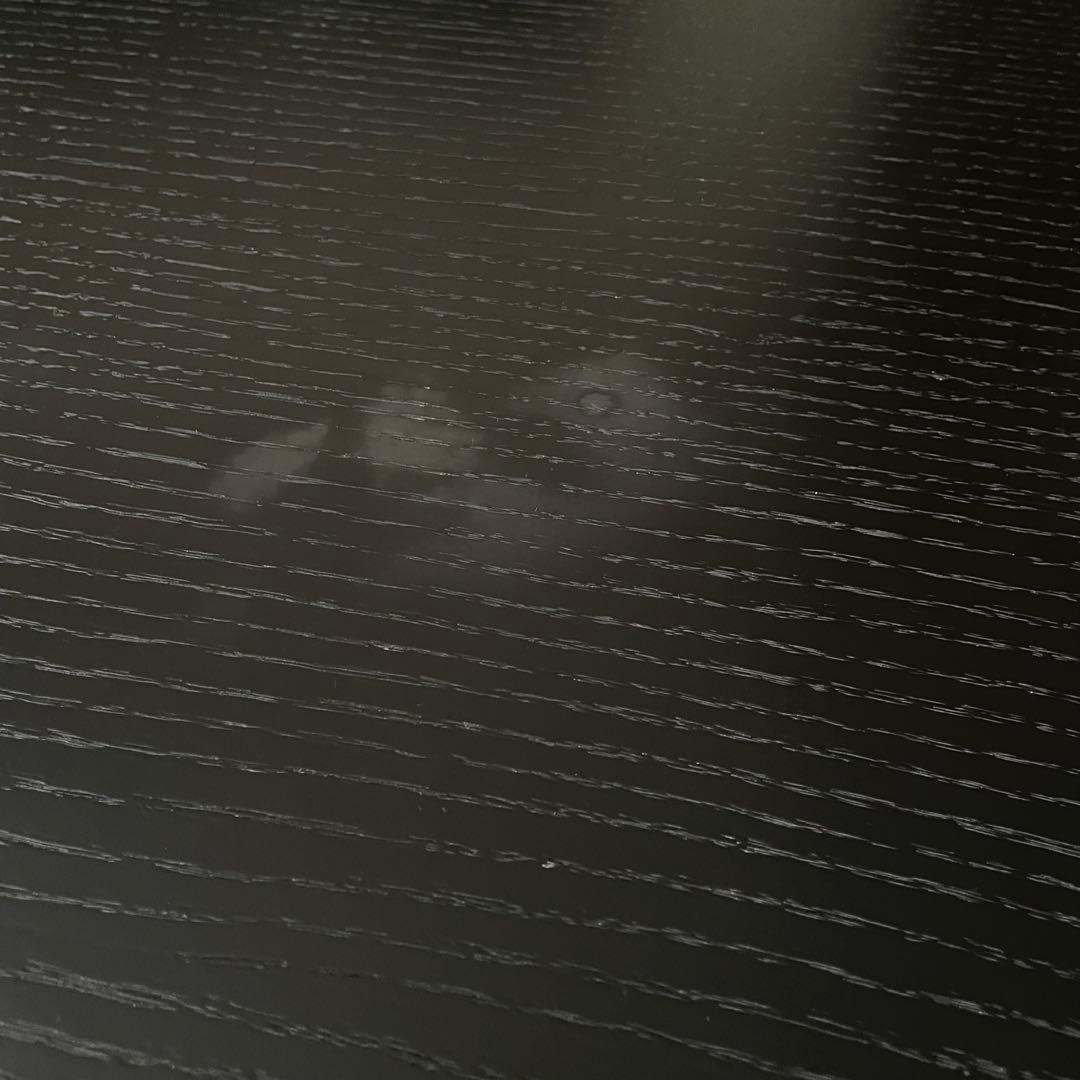 センターテーブル/ローテーブル センブラック ウォールナット 北欧モダン長方形