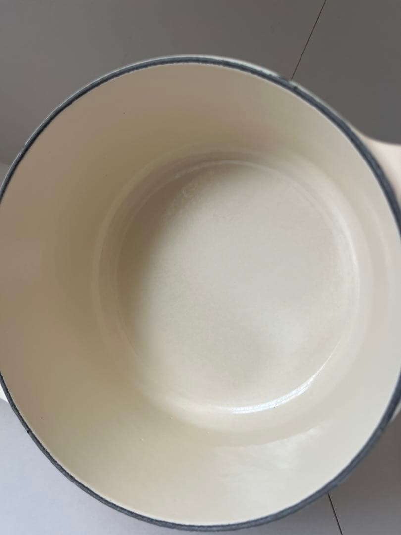 廃盤　ルクルーゼ　ココットロンド　ピーコック　オレンジ　18cm