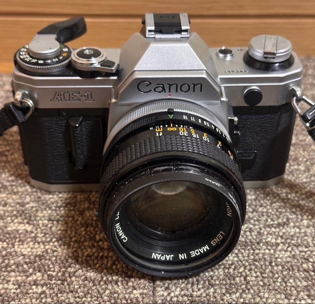 Canon キャノン　レンス　カメラ　AE-1