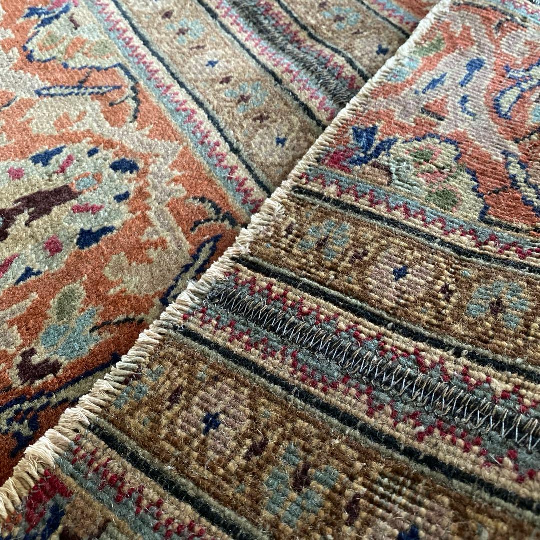 パッチワーク　ヴィンテージラグ　スモールラグ　トルコラグ