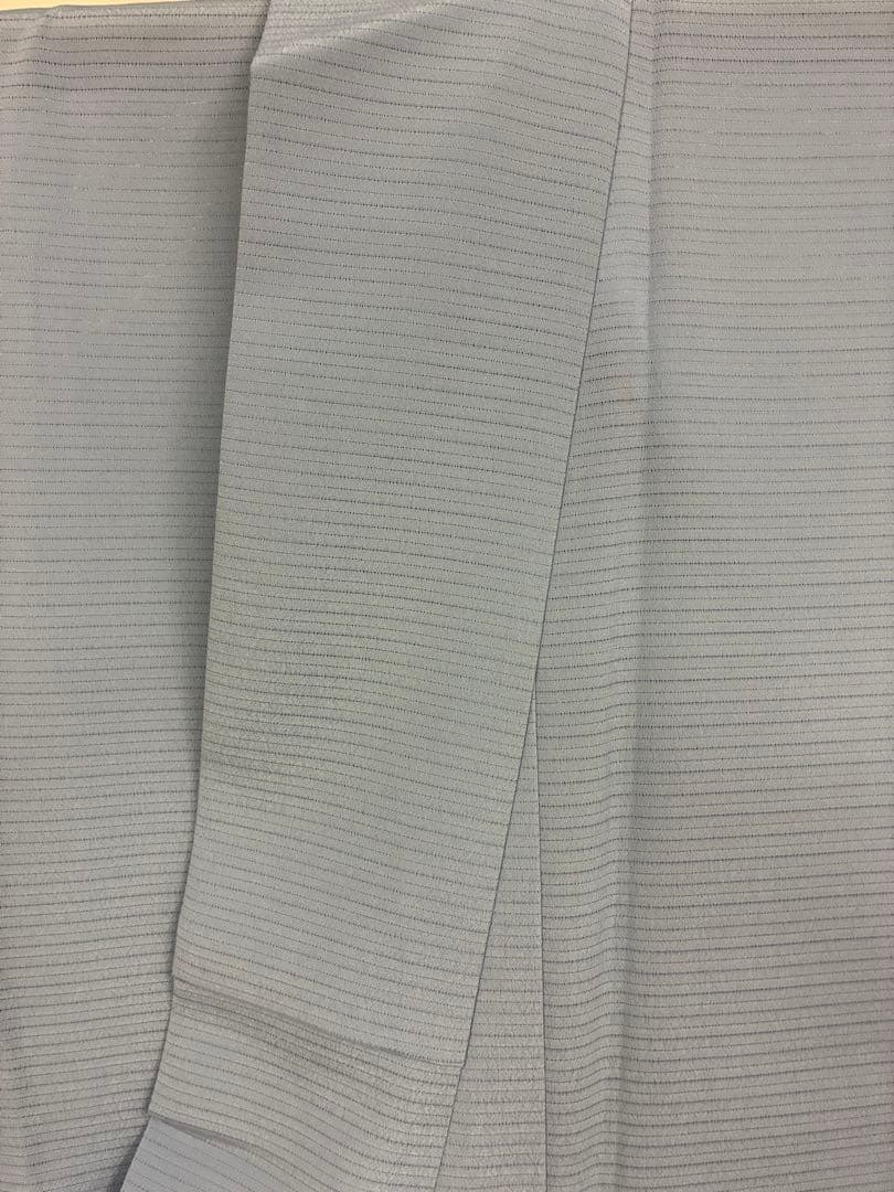 洗える絽の色無地　紋入り　夏着物