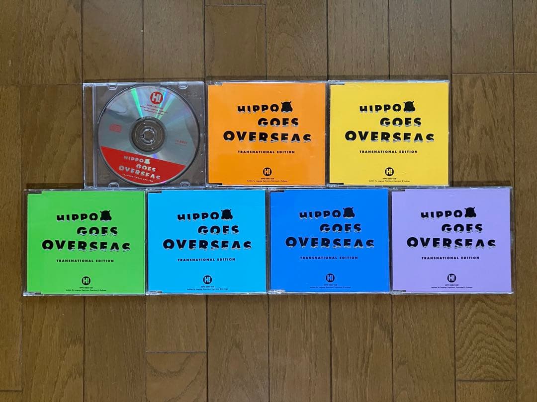 ★ヒッポファミリークラブ多言語学習１１か国語　ＣＤ５４枚＋テキスト２３冊セット★