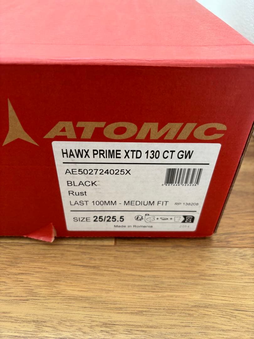 Atomic Hawk Prime XTD 130 CT GW ブラック