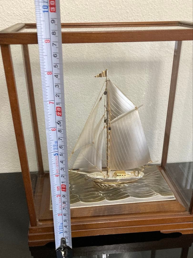 関工芸　銀製 ヨット 帆船模型 STERLING 960 SEKI 刻印