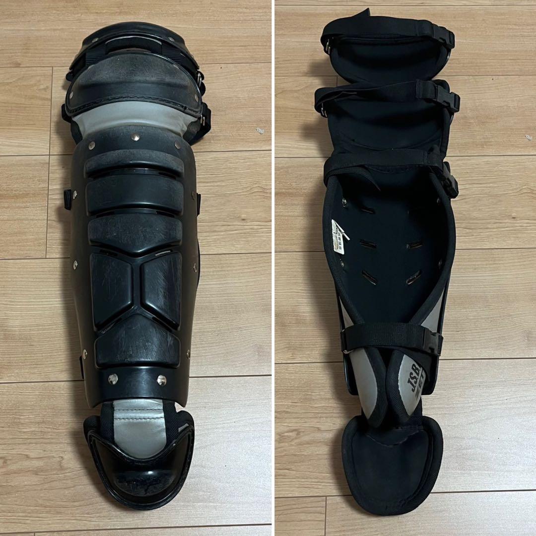 【良品】ZETT 一般軟式キャッチャー防具セット