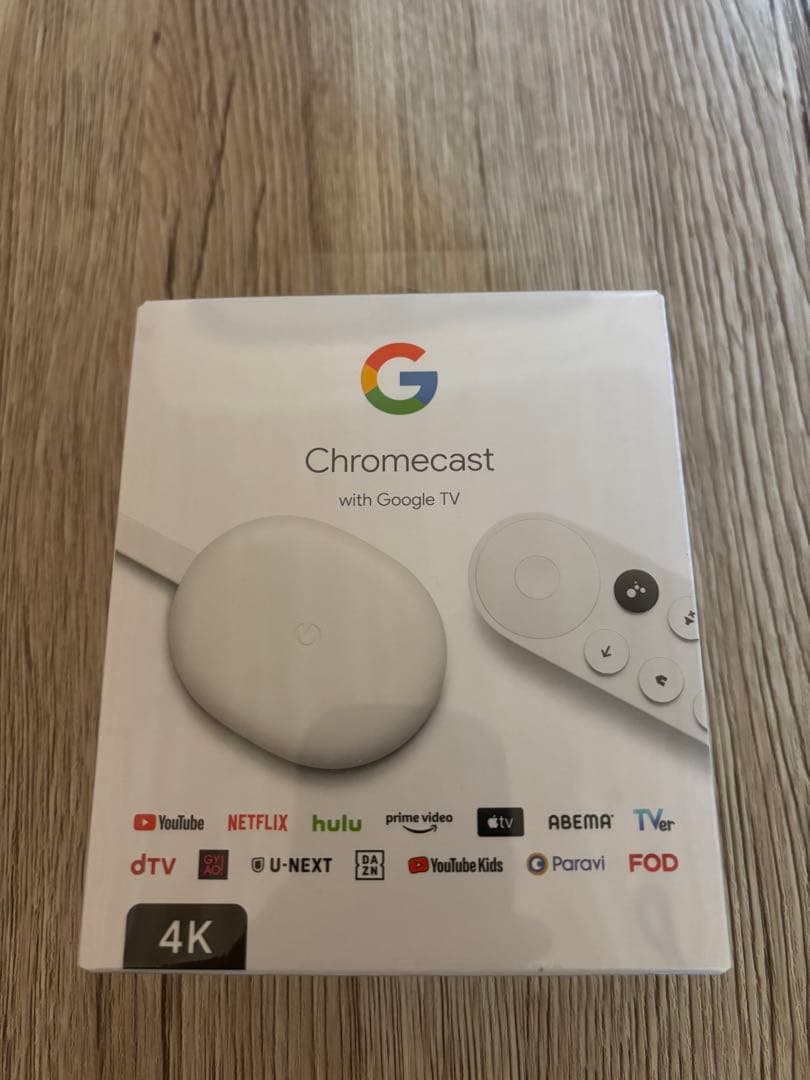 「ぽんぽこさん専用」新品Chromecast with Google TV 4K