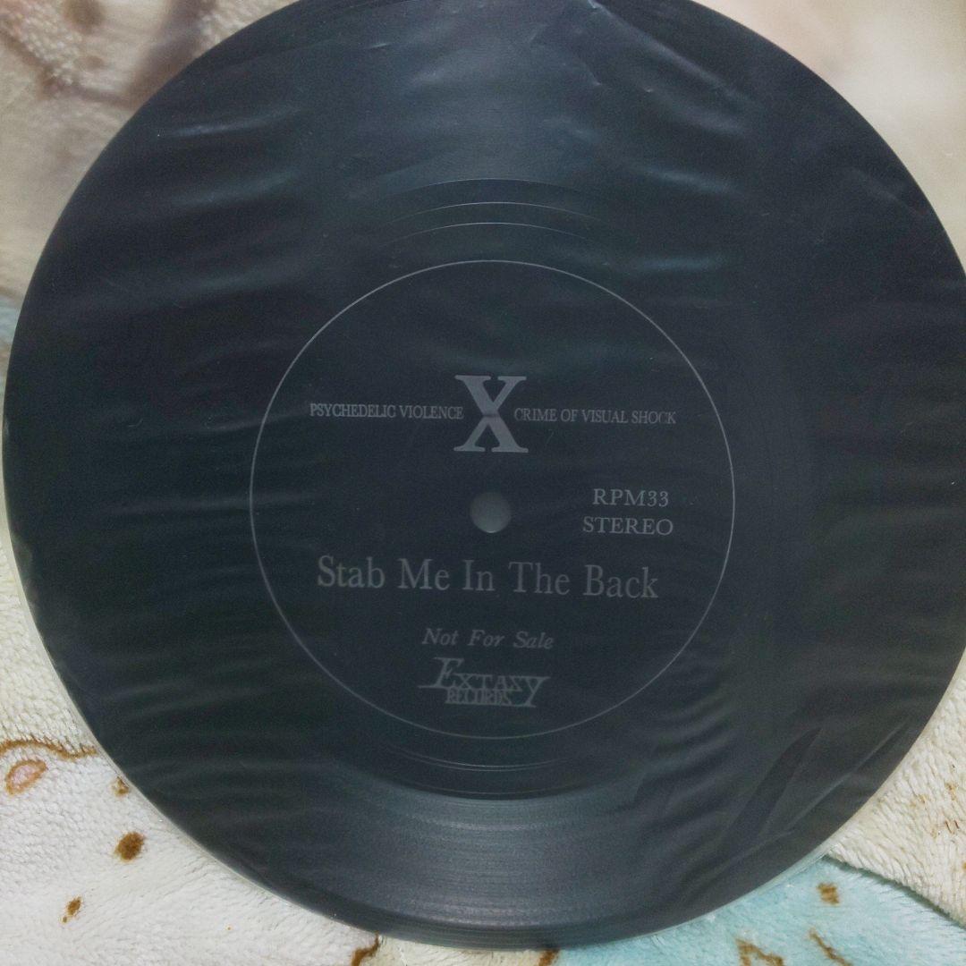 希少 X VANISHING VISION ピクチャーレコード ソノシート2付き