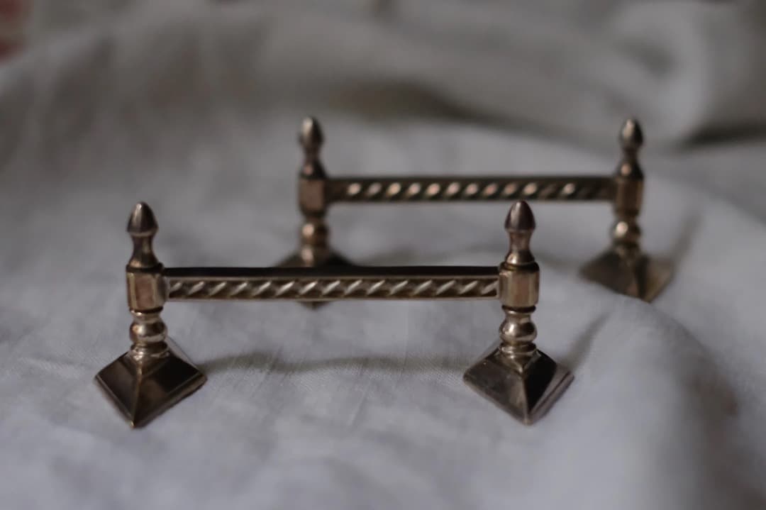 イギリスアンティーク｜カトラリーレスト（2個セット）