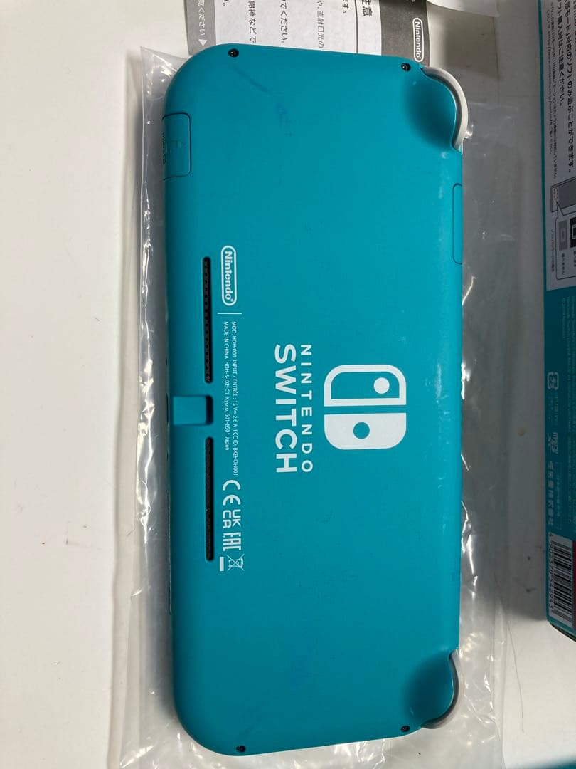 Nintendo Switch Lite ターコイズ　初期化済　ジャンク品