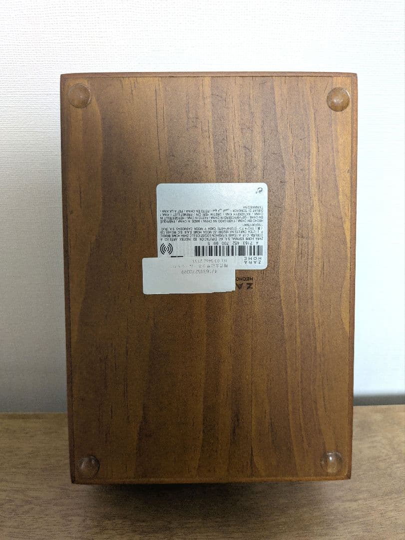 【新品未使用】廃盤　ZARA  ジュエリーボックス リングケース