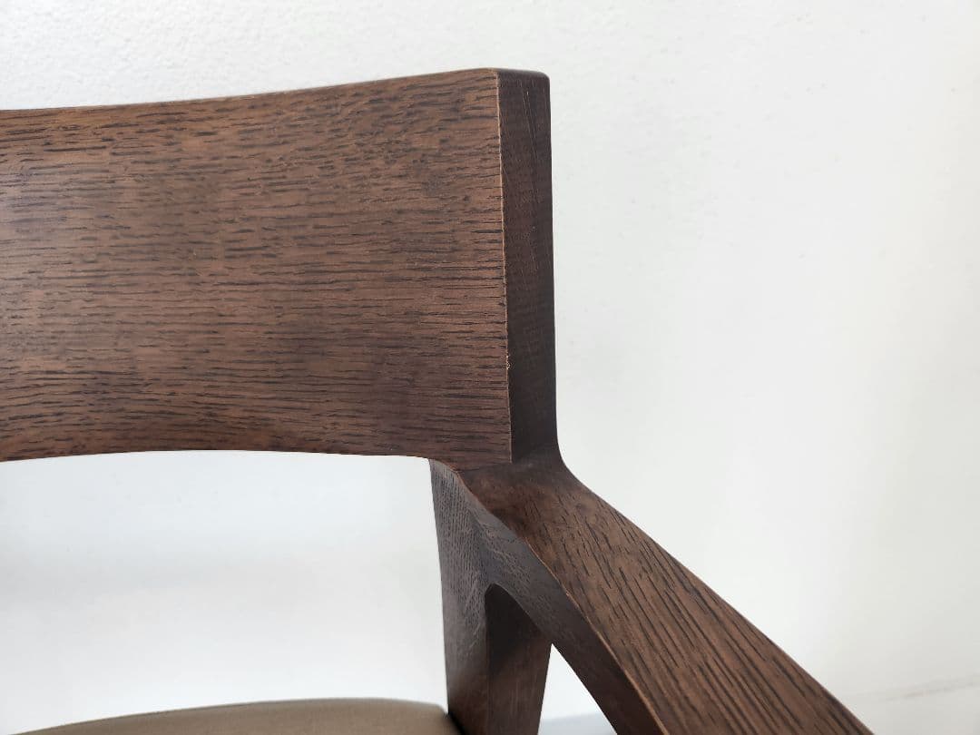 カリモク家具 ダイニングチェア CU6110K564 肘付き① １脚