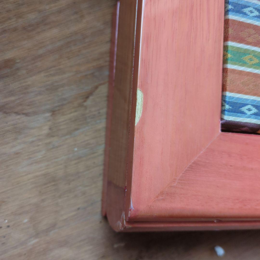 桜の花の木製ひな壇 折りたたみ式