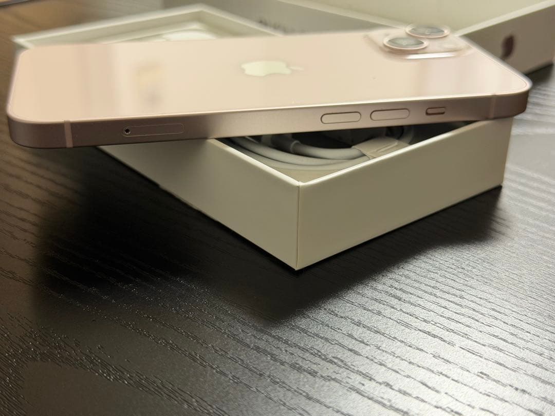 良品Apple iPhone 13 ピンク 本体 箱・付属品付