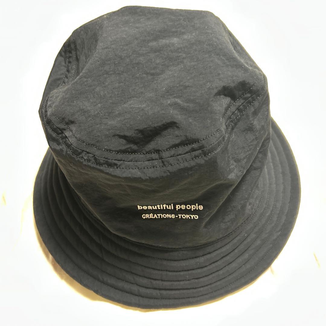 beautiful people ブラック バケットハット