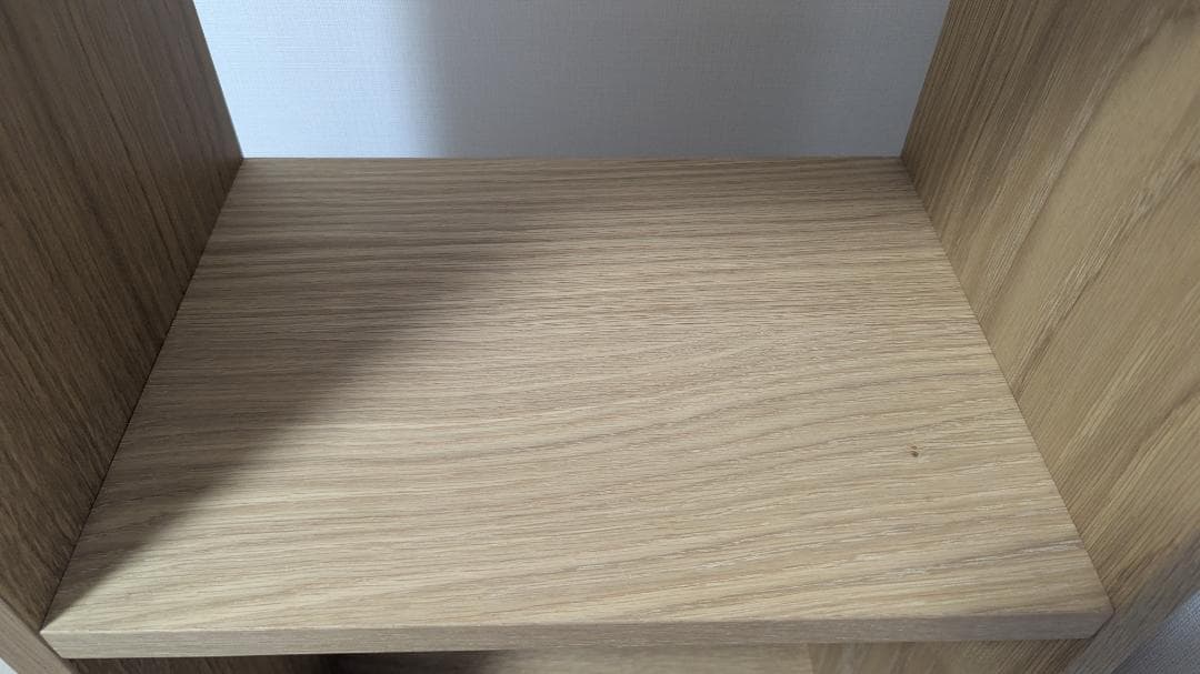 無印良品 スタッキングシェルフ・2段・オーク材