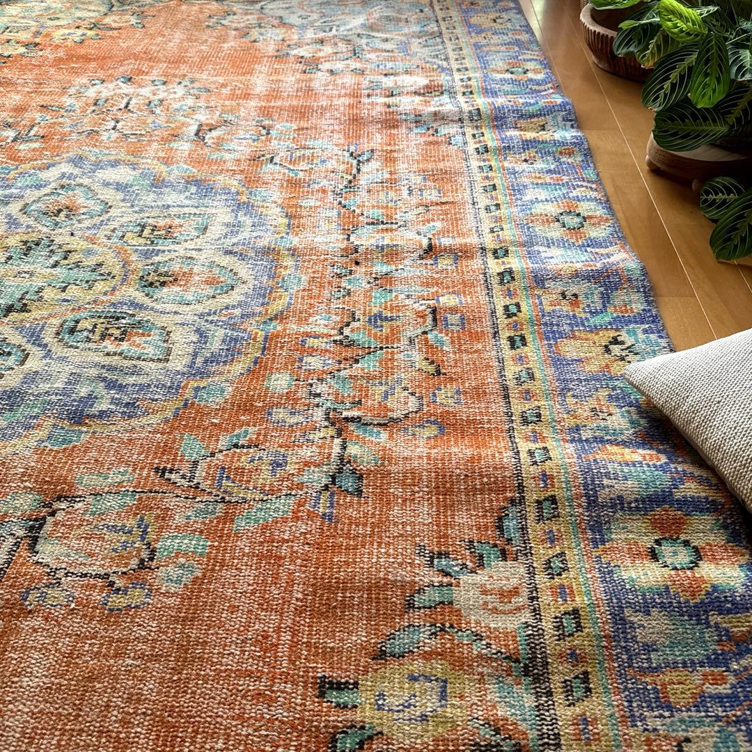 ippanjinページ大判173×259メダリオン　トルコヴィンテージラグ