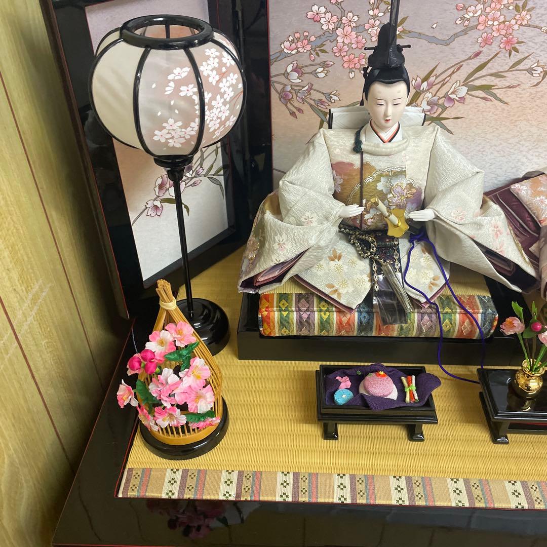 雛人形 収納飾り 美品