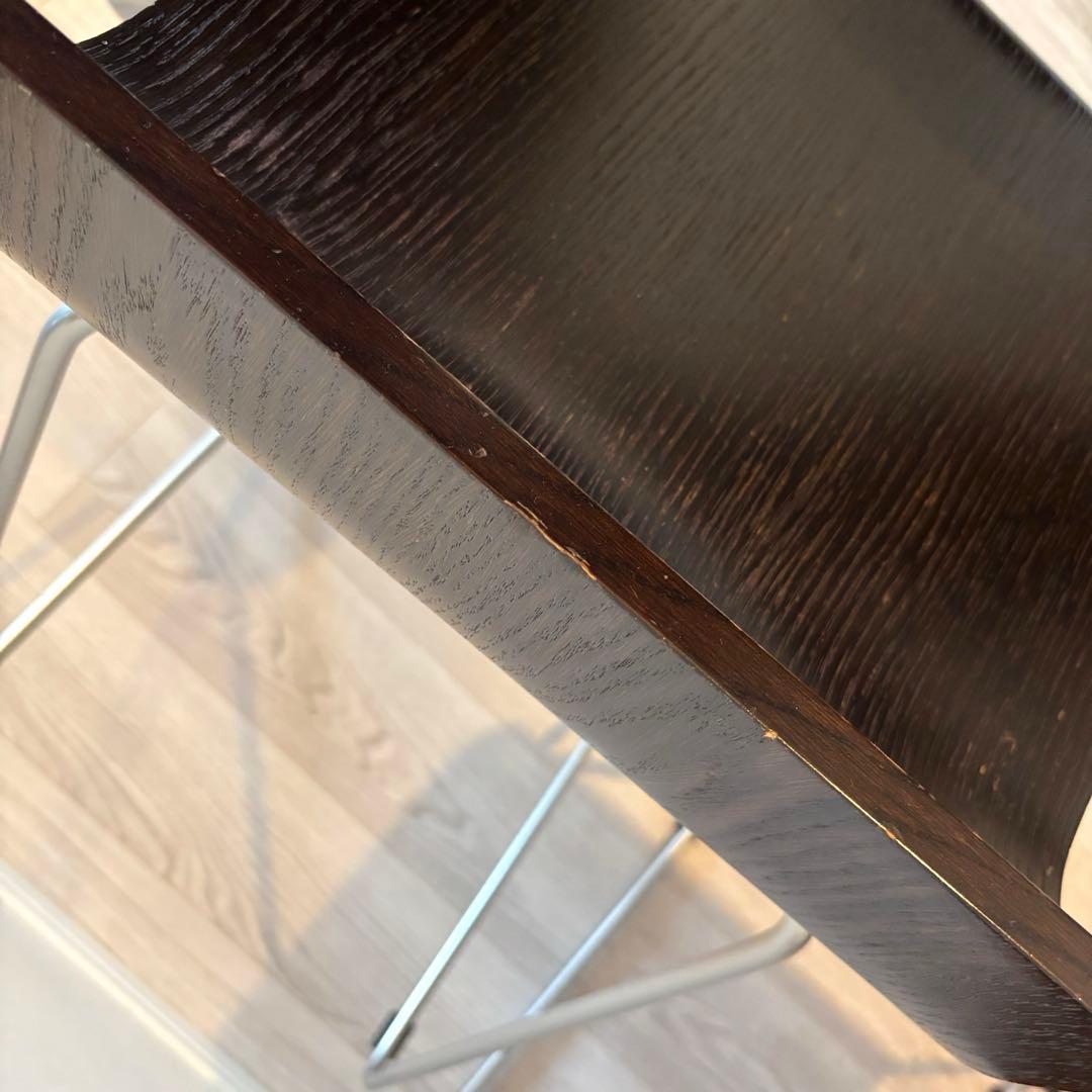 イタリア製 モダンハイチェア バースツール 2脚セット