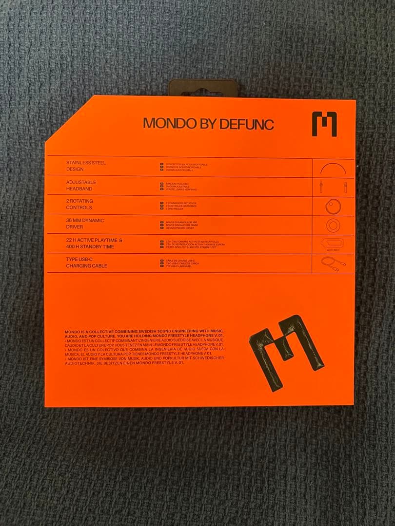 MONDO BY DEFUNC ワイヤレスヘッドホン