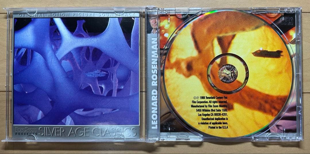 ミクロの決死圏　オリジナル・サウンドトラック　CD　音楽レナード・ローゼンマン