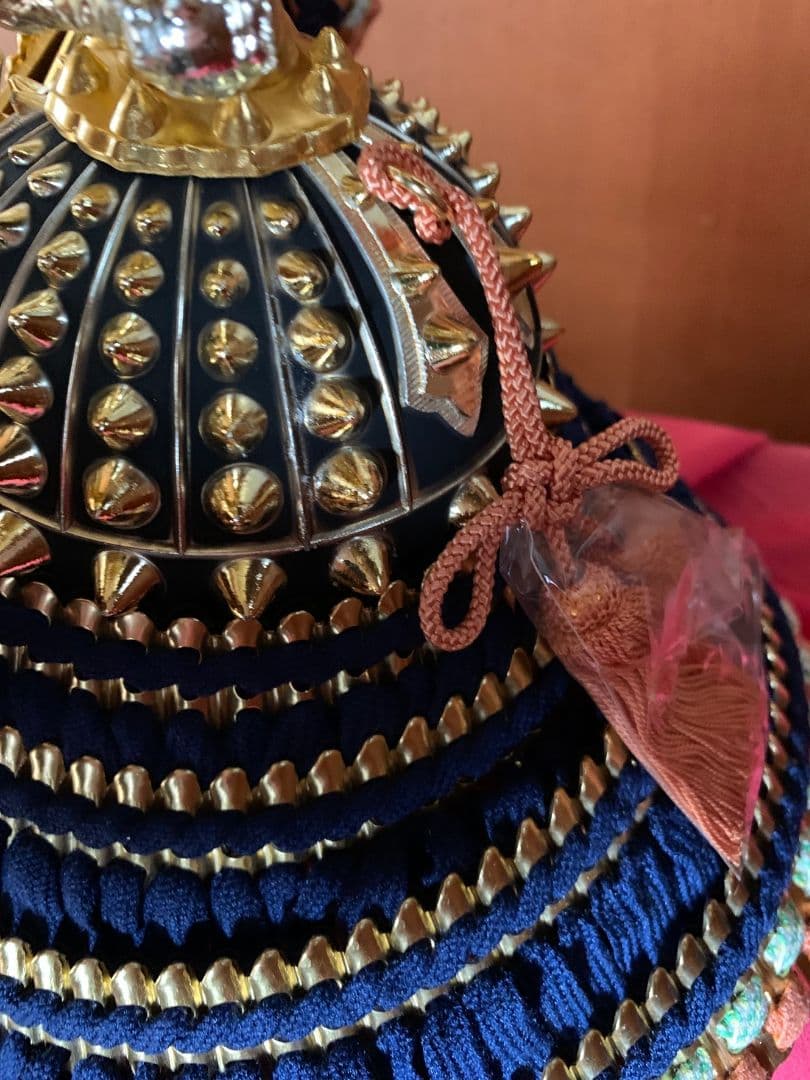 五月人形 兜飾り45年以上前の商品 アンティーク