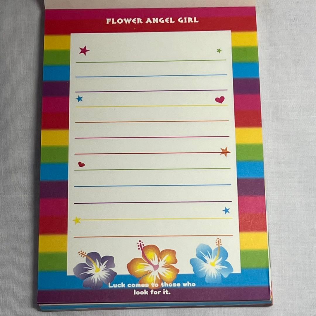 【在庫限り】【レア】ハイビスカス　メモ帳　平成レトロ　昭和レトロ　プレコ