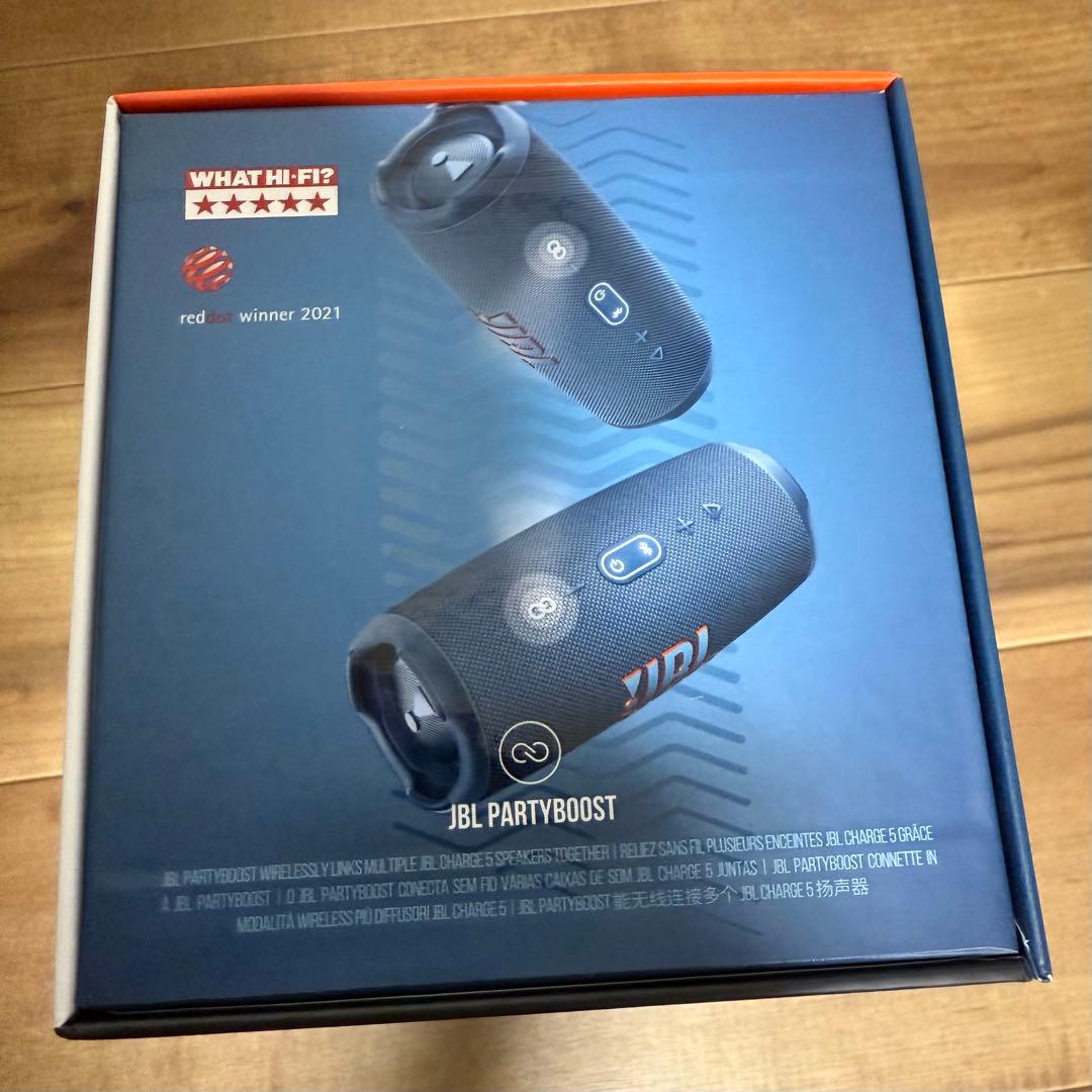 【新品】JBL CHARGE5 スピーカー ブルー JBLCHARGE5BLU