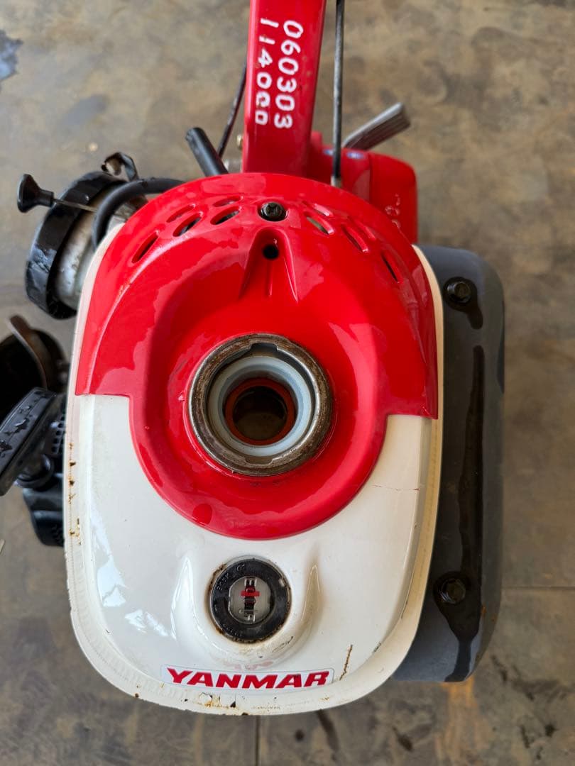 動作確認済　YANMAR MT252 ガソリン耕運機 GA80SK