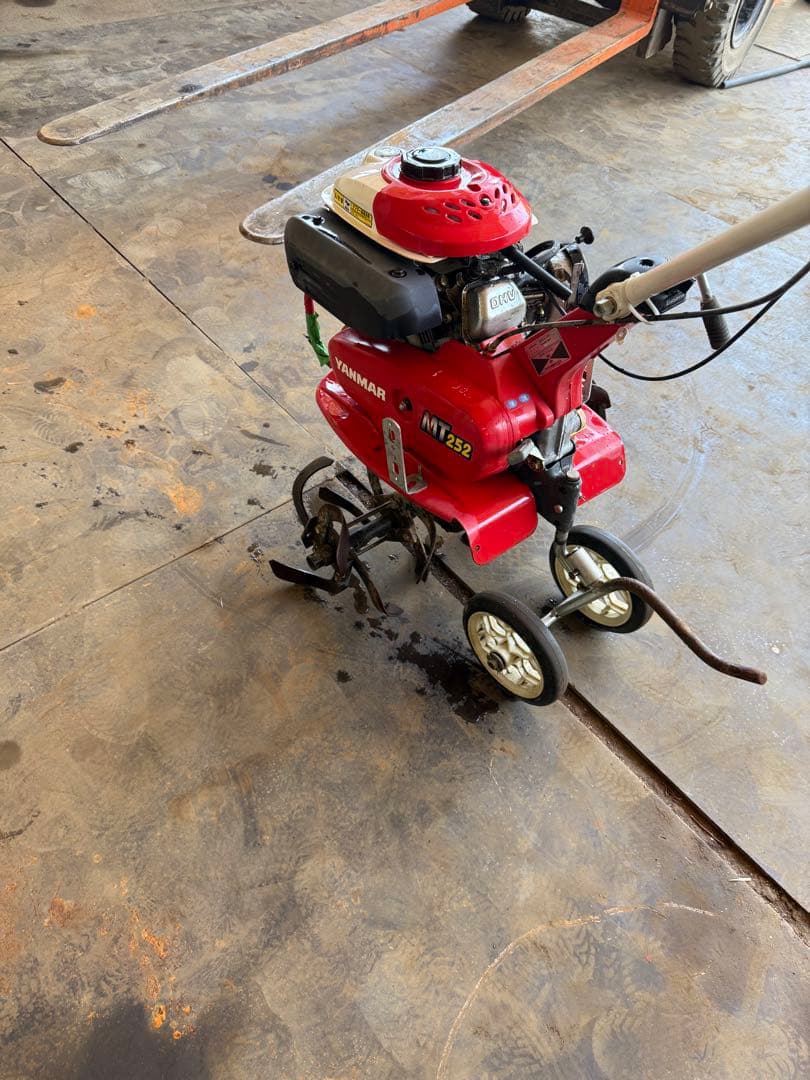 動作確認済　YANMAR MT252 ガソリン耕運機 GA80SK